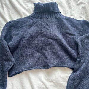 EDIKTED Gino Sweater Set (top), Navy, Size XS (both)